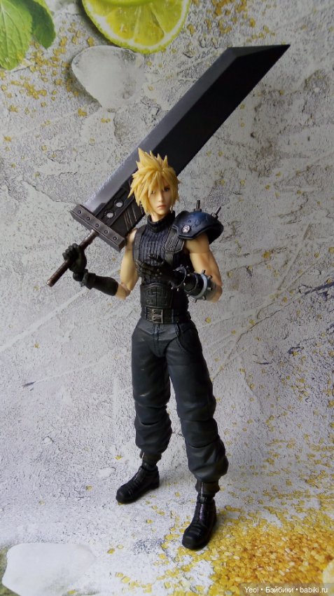 Фигурка Клауда Страйфа из Последней Фантазии (Finаl Fаntаsy) 7 - Play Arts Kai (Square Enix). 01