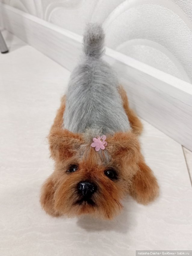 Малышка Йорочка — Вязаные игрушки и амигуруми: крючком (фото 9)