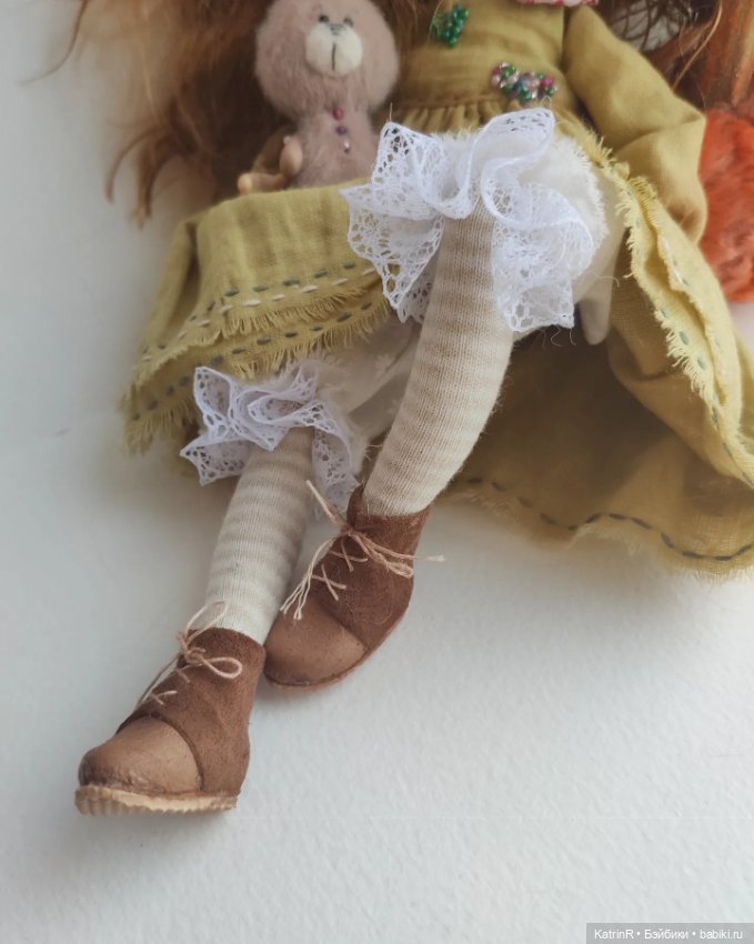 Авторские текстильные куклы: Вальдорфские (фото 9)