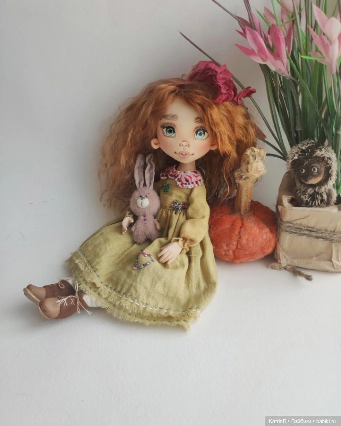 Авторские текстильные куклы: Вальдорфские (фото 6)
