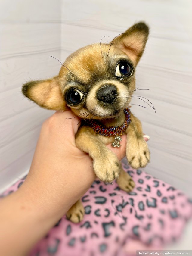 Hugo 17 см чихуахуа 🐾🐶подвижный