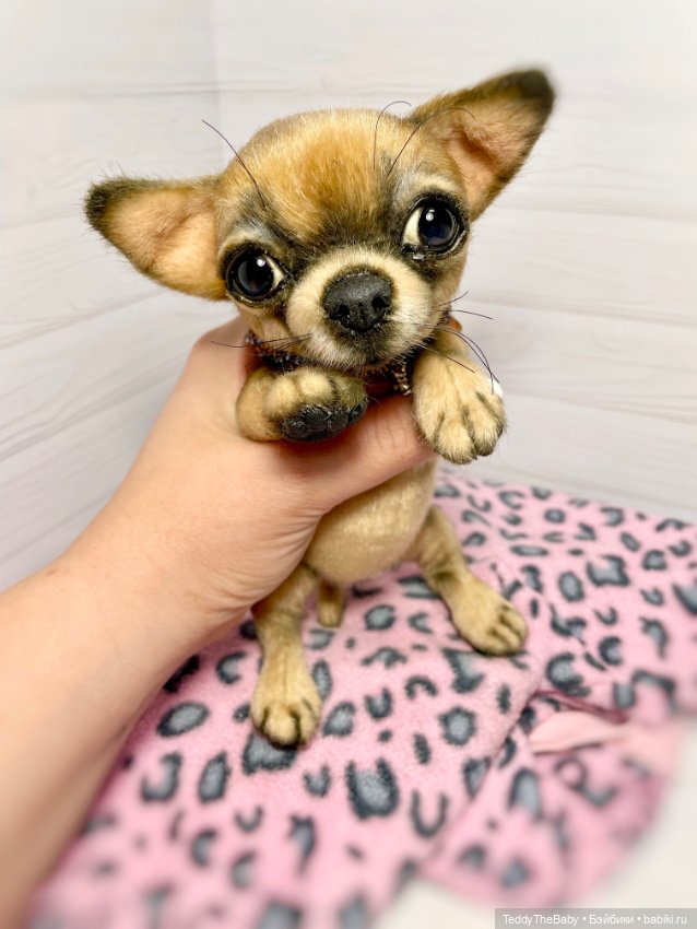 Hugo 17 см чихуахуа 🐾🐶подвижный