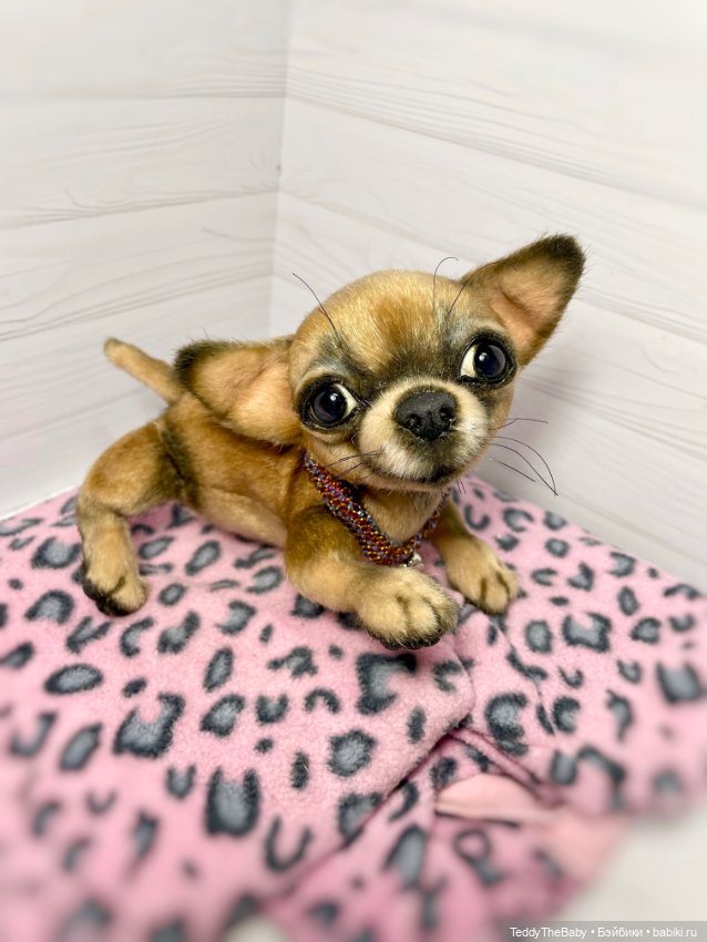 Hugo 17 см чихуахуа 🐾🐶подвижный