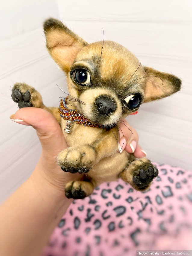 Hugo 17 см чихуахуа 🐾🐶подвижный (фото 7)