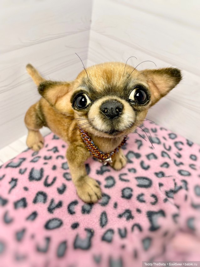 Hugo 17 см чихуахуа 🐾🐶подвижный