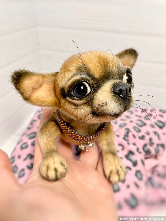 Hugo 17 см чихуахуа 🐾🐶подвижный (фото 2)