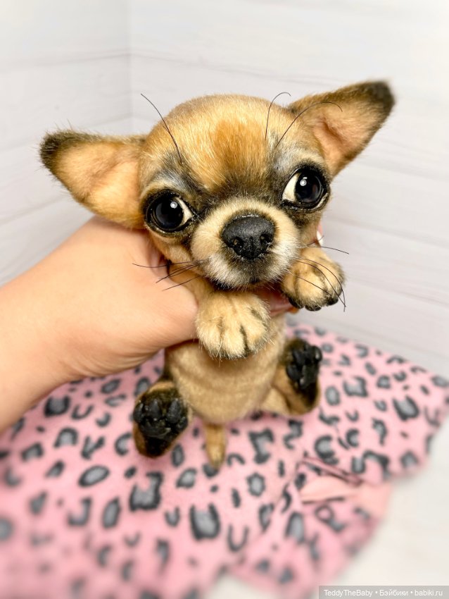 Hugo 17 см чихуахуа 🐾🐶подвижный