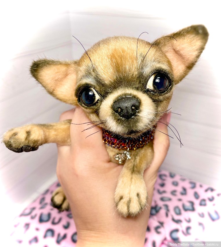 Hugo 17 см чихуахуа 🐾🐶подвижный