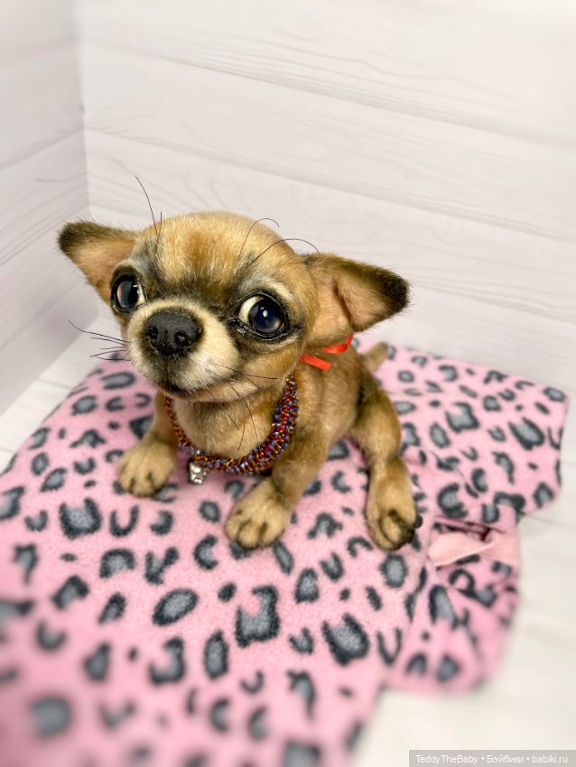 Hugo 17 см чихуахуа 🐾🐶подвижный