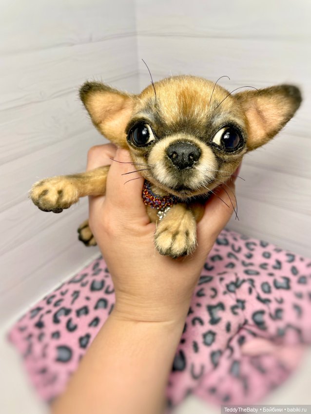 Hugo 17 см чихуахуа 🐾🐶подвижный