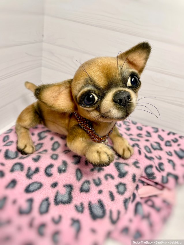 Hugo 17 см чихуахуа 🐾🐶подвижный