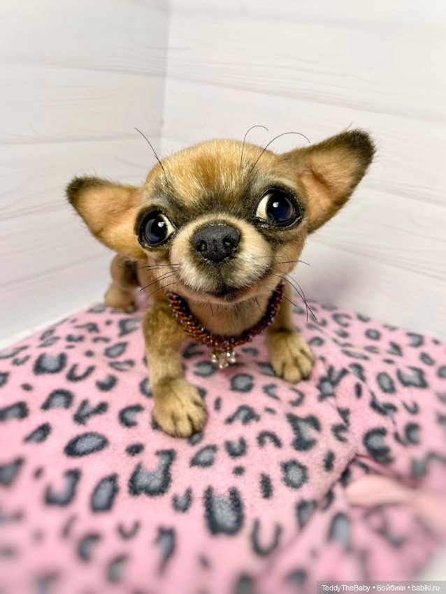 Hugo 17 см чихуахуа 🐾🐶подвижный