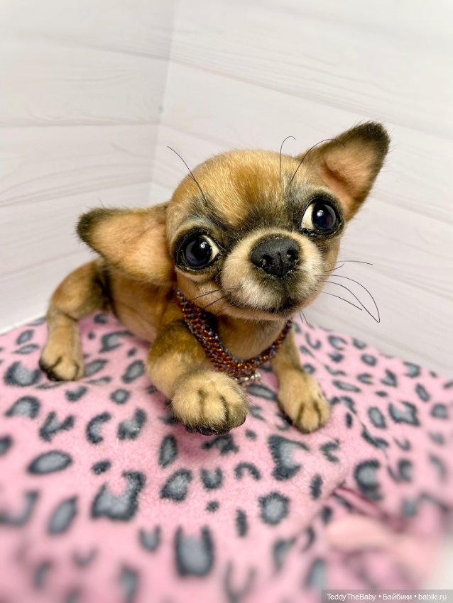 Hugo 17 см чихуахуа 🐾🐶подвижный