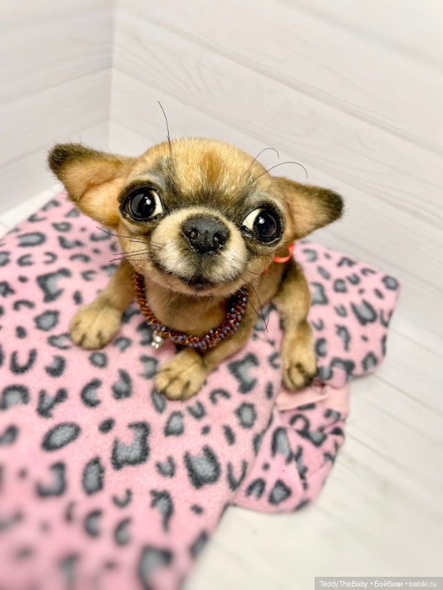 Hugo 17 см чихуахуа 🐾🐶подвижный