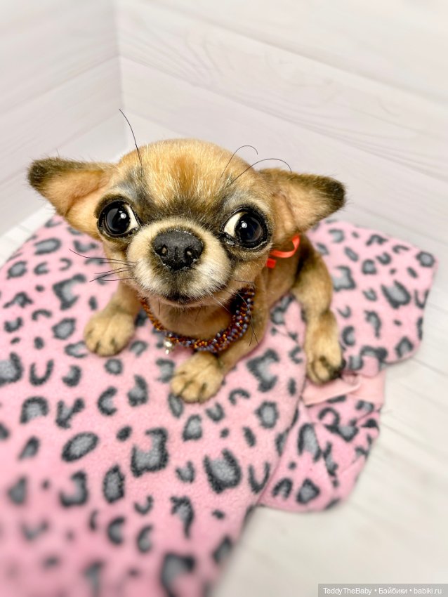 Hugo 17 см чихуахуа 🐾🐶подвижный