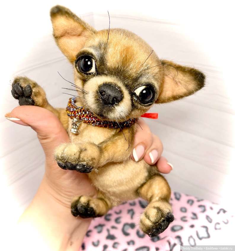 Hugo 17 см чихуахуа 🐾🐶подвижный (фото 9)