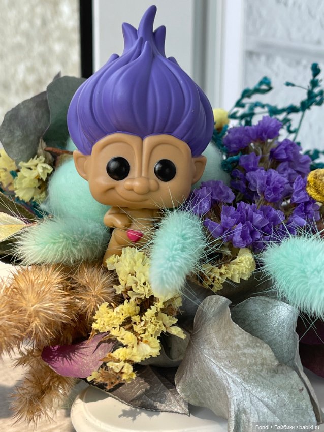 Тролли 🍀 на удачу — Игрушки Тролли (Trolls): винтажные Dam и Russ (фото 4)