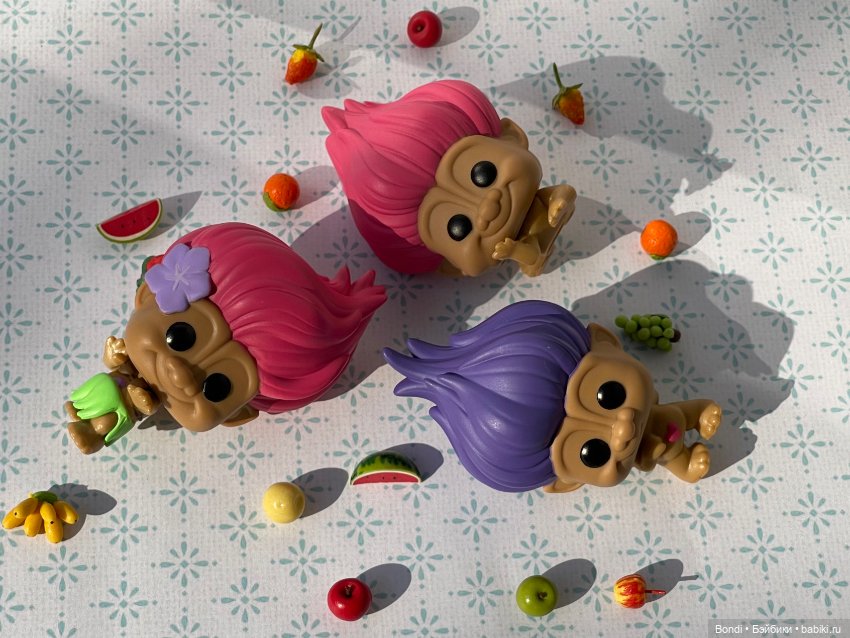 Тролли 🍀 на удачу — Игрушки Тролли (Trolls): винтажные Dam и Russ (фото 9)