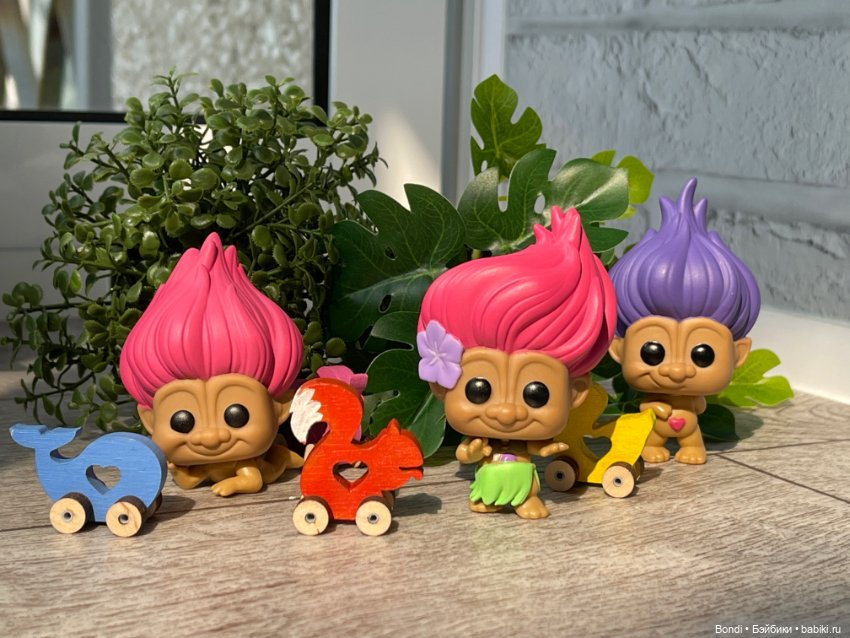 Тролли 🍀 на удачу — Игрушки Тролли (Trolls): винтажные Dam и Russ (фото 10)
