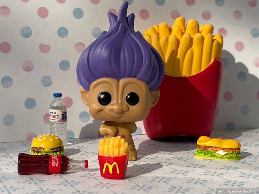 Тролли 🍀 на удачу — Игрушки Тролли (Trolls): винтажные Dam и Russ (фото 8)