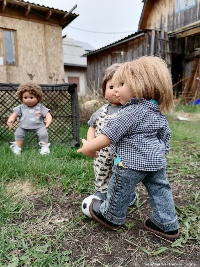 В футбол играют настоящие мужчины