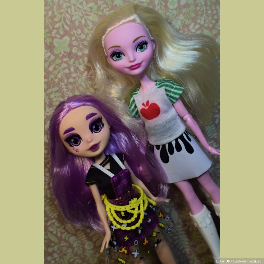 Перепись КуклоНаселения 2 героини-мультфильмов, Mattel, 1/6