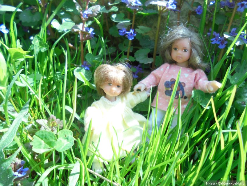 Дюймовочки в саду — Домашние фото авторских кукол: личные коллекции