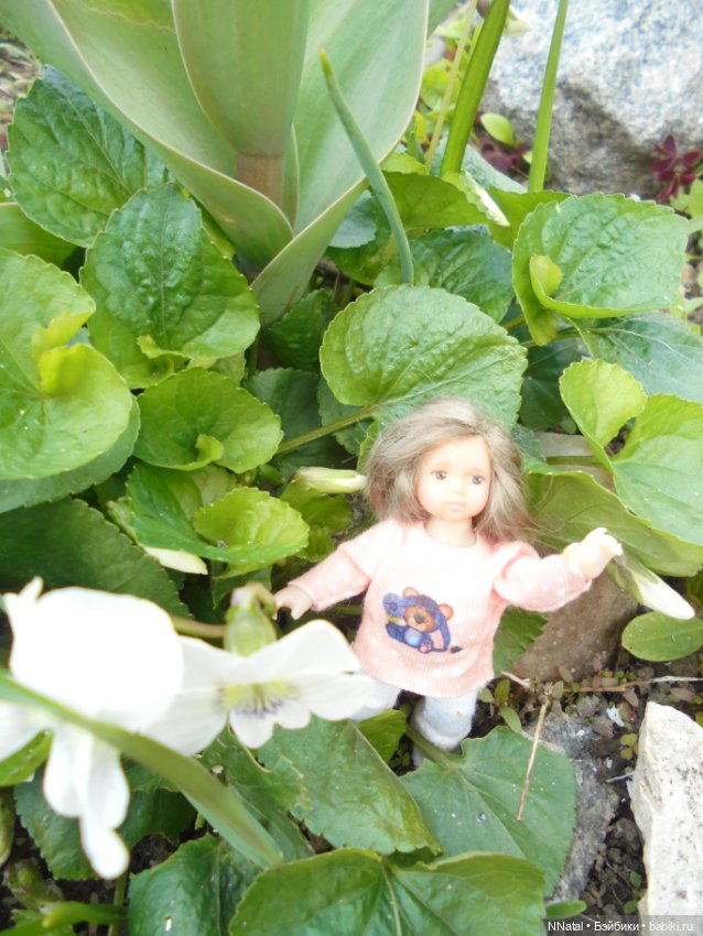 Дюймовочки в саду — Домашние фото авторских кукол: личные коллекции (фото 7)