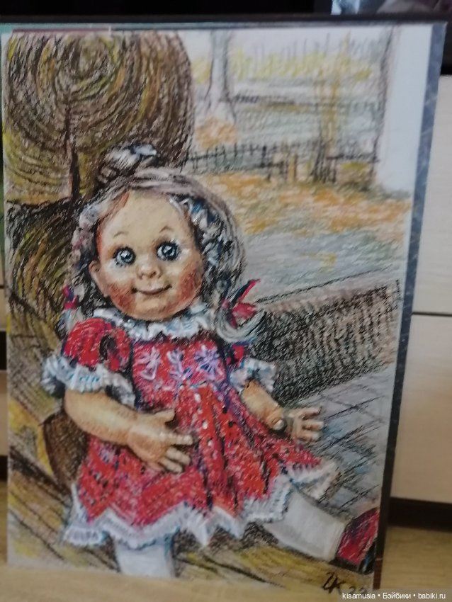 Ещё несколько рисунков масляной пастелью (фото 10)
