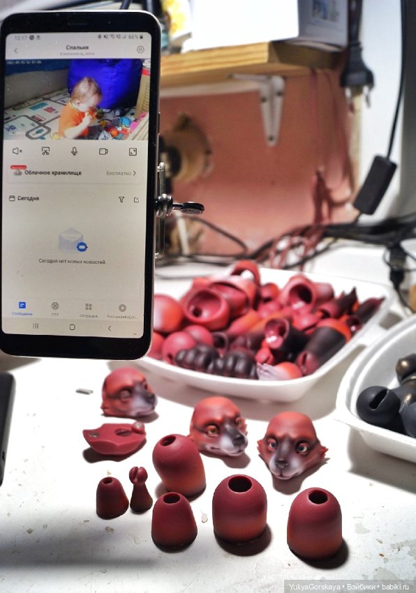 Лис Esteradolls с блашем и мейкапом (фото 4)