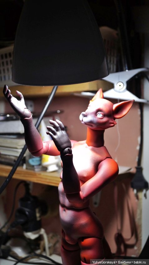 Лис Esteradolls с блашем и мейкапом (фото 7)