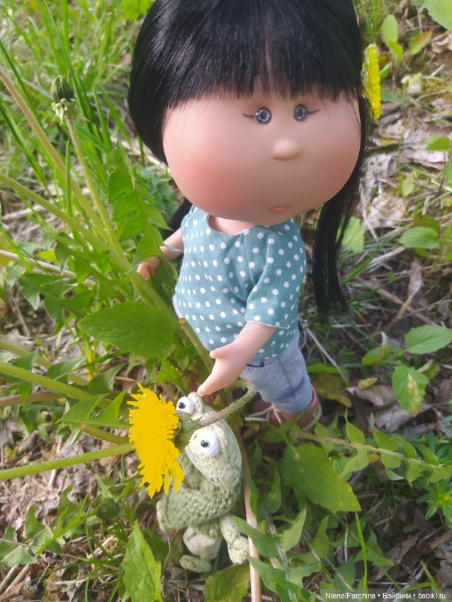 Ёсико и одуванчики, жёлтое, зелёное, май (фото 4)