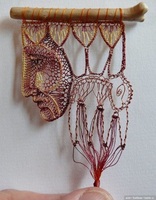 Необычные кружевные скульптуры художницы Агнес Херцег (Agnes Herczeg) (фото 5)