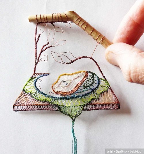 Необычные кружевные скульптуры художницы Агнес Херцег (Agnes Herczeg)