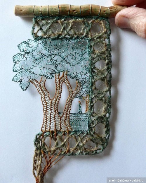 Необычные кружевные скульптуры художницы Агнес Херцег (Agnes Herczeg) (фото 7)