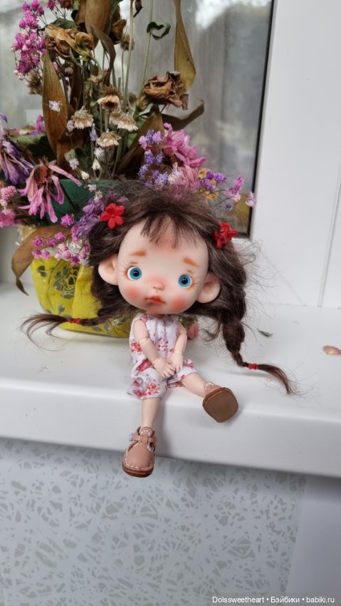 Нежное очарование — Авторские шарнирные куклы своими руками: лепка (фото 4)