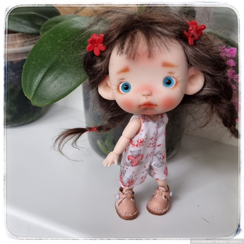 Нежное очарование — Авторские шарнирные куклы своими руками: лепка (фото 3)