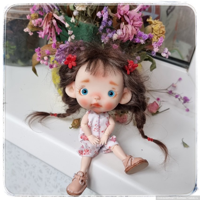 Нежное очарование — Авторские шарнирные куклы своими руками: лепка (фото 2)