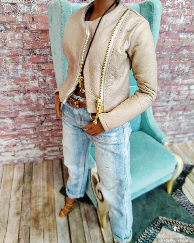 Три года я шью джинсы на кукол