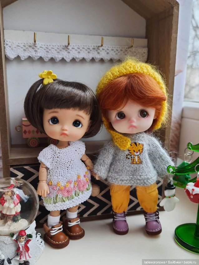 Самые маленькие жители моего кукольного дома