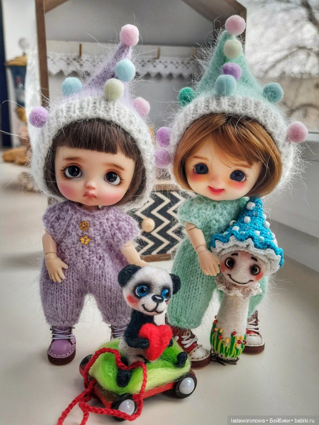 Самые маленькие жители моего кукольного дома