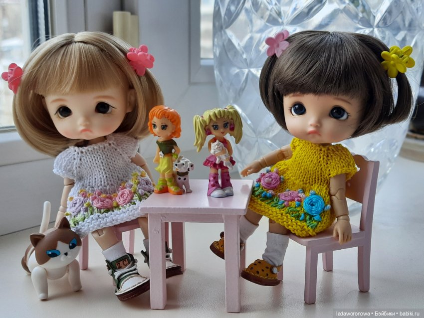 Самые маленькие жители моего кукольного дома