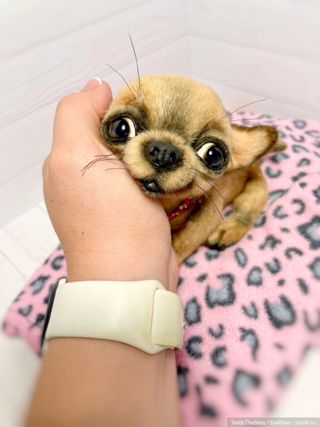 Škodi🐾🐶17 см чихуашик — Реалистичные игрушки и звери (Натюр): собаки