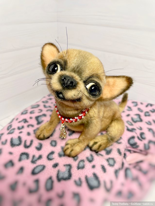 Škodi🐾🐶17 см чихуашик — Реалистичные игрушки и звери (Натюр): собаки (фото 3)