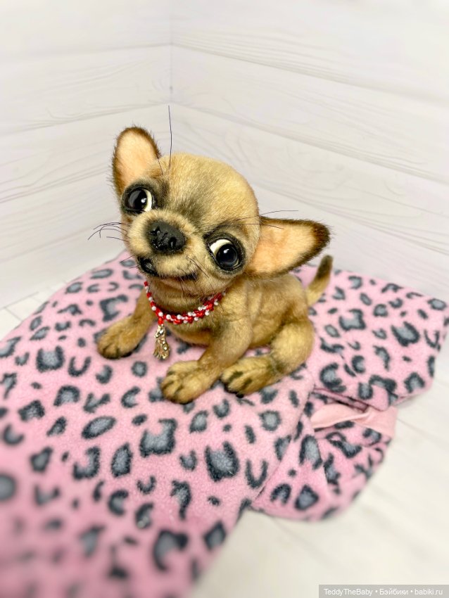Škodi🐾🐶17 см чихуашик — Реалистичные игрушки и звери (Натюр): собаки (фото 2)