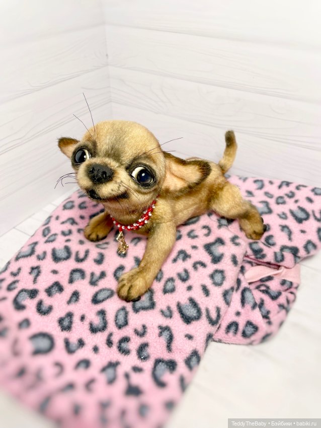 Škodi🐾🐶17 см чихуашик — Реалистичные игрушки и звери (Натюр): собаки (фото 6)