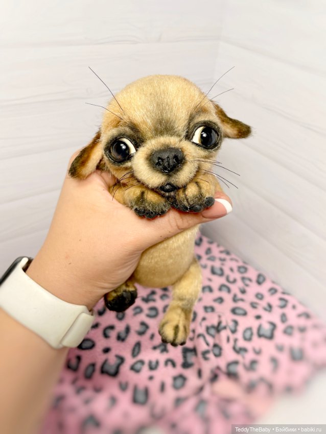 Škodi🐾🐶17 см чихуашик — Реалистичные игрушки и звери (Натюр): собаки