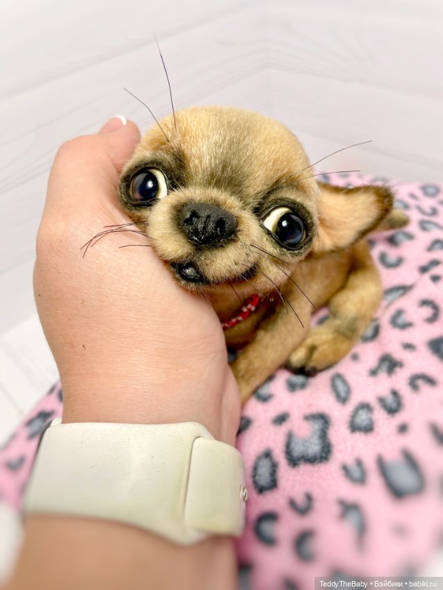 Škodi🐾🐶17 см чихуашик — Реалистичные игрушки и звери (Натюр): собаки