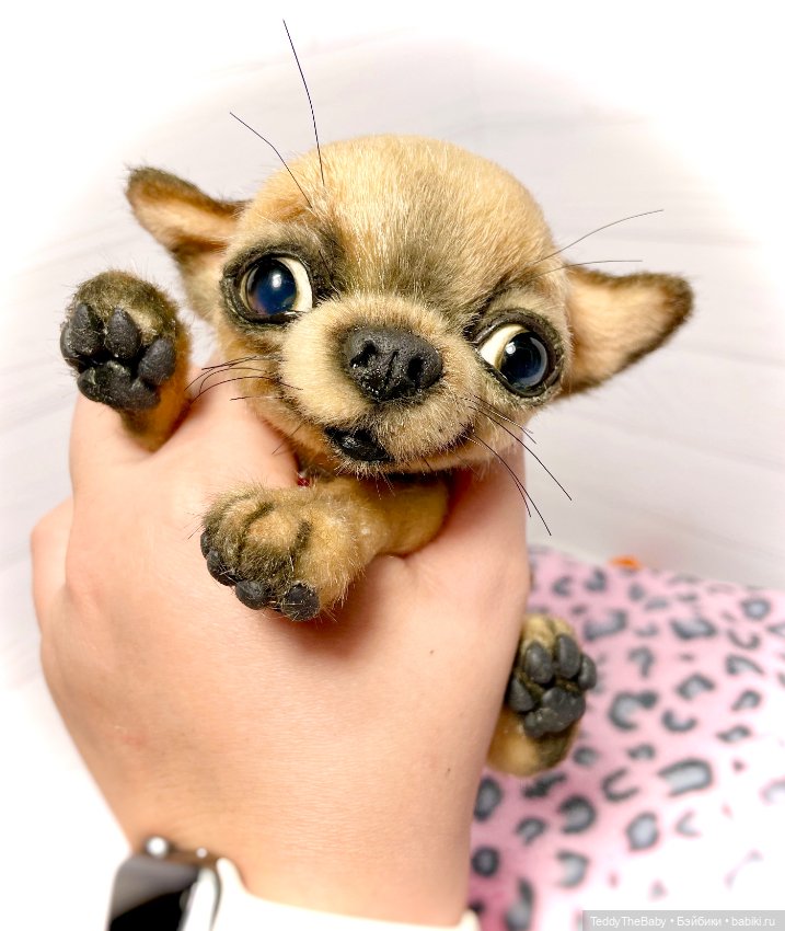 Škodi🐾🐶17 см чихуашик — Реалистичные игрушки и звери (Натюр): собаки