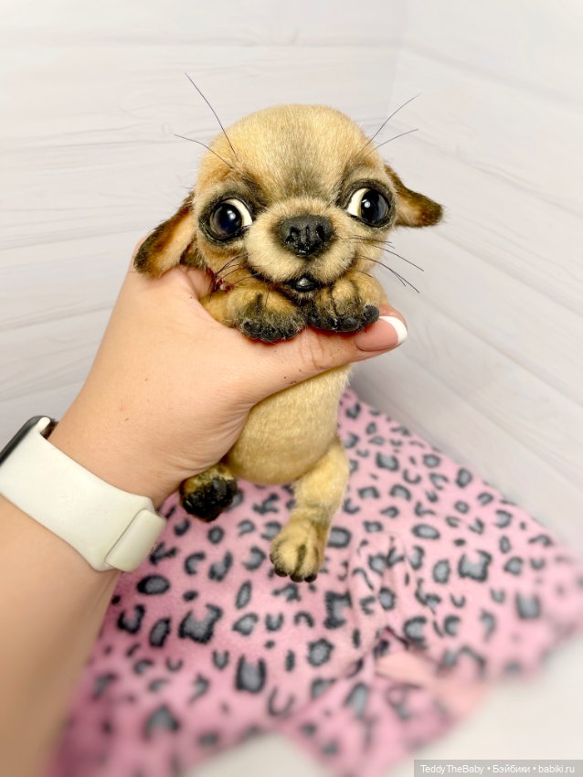 Škodi🐾🐶17 см чихуашик — Реалистичные игрушки и звери (Натюр): собаки